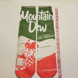 Pepsi Accessories - Mountain Dew Socks Pepsi Accessories - Mountain Dew Socks